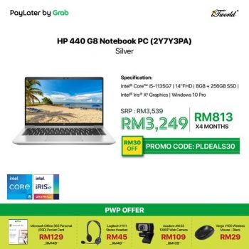 iTworld-Grab-PayLater-Deal-1-350x350 - Computer Accessories Electronics & Computers IT Gadgets Accessories Johor Kedah Kelantan Kuala Lumpur Melaka Negeri Sembilan Online Store Pahang Penang Perak Perlis Promotions & Freebies Putrajaya Sabah Sarawak Selangor Terengganu 