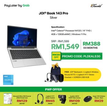 iTworld-Grab-PayLater-Deal-3-350x349 - Computer Accessories Electronics & Computers IT Gadgets Accessories Johor Kedah Kelantan Kuala Lumpur Melaka Negeri Sembilan Online Store Pahang Penang Perak Perlis Promotions & Freebies Putrajaya Sabah Sarawak Selangor Terengganu 