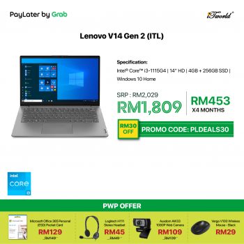 iTworld-Grab-PayLater-Deal-8-350x350 - Computer Accessories Electronics & Computers IT Gadgets Accessories Johor Kedah Kelantan Kuala Lumpur Melaka Negeri Sembilan Online Store Pahang Penang Perak Perlis Promotions & Freebies Putrajaya Sabah Sarawak Selangor Terengganu 