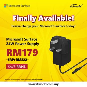 iTworld-Microsoft-Surface-Promo-350x350 - Computer Accessories Electronics & Computers IT Gadgets Accessories Johor Kedah Kelantan Kuala Lumpur Melaka Negeri Sembilan Online Store Pahang Penang Perak Perlis Promotions & Freebies Putrajaya Sabah Sarawak Selangor Terengganu 