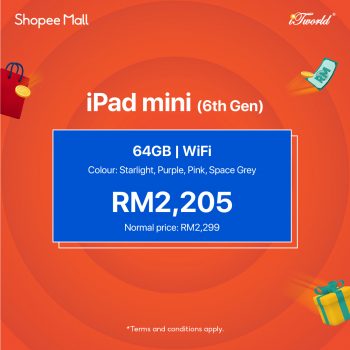 iTworld-Pay-Day-Sale-on-Shopee-5-350x350 - Computer Accessories Electronics & Computers IT Gadgets Accessories Johor Kedah Kelantan Kuala Lumpur Malaysia Sales Melaka Negeri Sembilan Pahang Penang Perak Perlis Putrajaya Sabah Sarawak Selangor Terengganu 