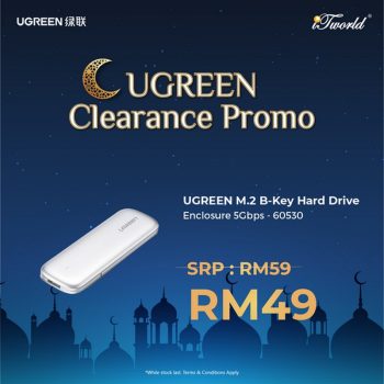 iTworld-Ugreen-Clearance-Promo-3-350x350 - Computer Accessories Electronics & Computers IT Gadgets Accessories Johor Kedah Kelantan Kuala Lumpur Melaka Negeri Sembilan Pahang Penang Perak Perlis Promotions & Freebies Putrajaya Sabah Sarawak Selangor Terengganu 