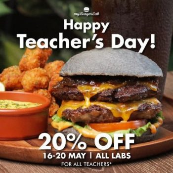 myBurgerLab-Teachers-Day-Deal-350x350 - Beverages Food , Restaurant & Pub Johor Kedah Kelantan Kuala Lumpur Melaka Negeri Sembilan Pahang Penang Perak Perlis Promotions & Freebies Putrajaya Sabah Sarawak Selangor Terengganu 