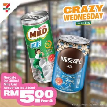 7-Eleven-Crazy-Wednesday-Promotion-3-3-350x350 - Johor Kedah Kelantan Kuala Lumpur Melaka Negeri Sembilan Pahang Penang Perak Perlis Promotions & Freebies Putrajaya Sabah Sarawak Selangor Supermarket & Hypermarket Terengganu 