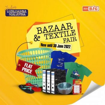 AEON-BiG-Bazaar-Textile-Fair-Promotion-350x350 - Johor Kedah Kelantan Kuala Lumpur Melaka Negeri Sembilan Pahang Penang Perak Perlis Promotions & Freebies Putrajaya Sabah Sarawak Selangor Supermarket & Hypermarket Terengganu 