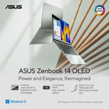 ASUS-Zenbook-14-OLED-Deal-350x350 - Computer Accessories Electronics & Computers IT Gadgets Accessories Johor Kedah Kelantan Kuala Lumpur Laptop Melaka Negeri Sembilan Online Store Pahang Penang Perak Perlis Promotions & Freebies Putrajaya Sabah Sarawak Selangor Terengganu 