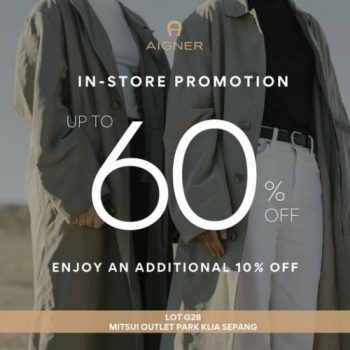 Aigner-In-Store-Promotion-at-Mitsui-Outlet-Park-350x350 - Apparels Bags Fashion Accessories Fashion Lifestyle & Department Store Promotions & Freebies Selangor 