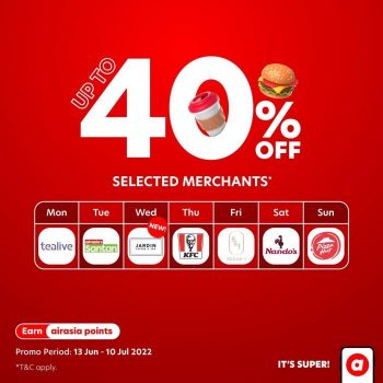 Airasia-Food-40-OFF-Flash-Sale-350x350 - Beverages Food , Restaurant & Pub Johor Kedah Kelantan Kuala Lumpur Malaysia Sales Melaka Negeri Sembilan Online Store Pahang Penang Perak Perlis Putrajaya Sabah Sarawak Selangor Terengganu 