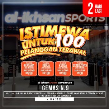 Al-Ikhsan-Opening-Promotion-at-Gemas-Negeri-Sembilan-350x350 - Apparels Fashion Accessories Fashion Lifestyle & Department Store Footwear Negeri Sembilan Promotions & Freebies Sportswear 