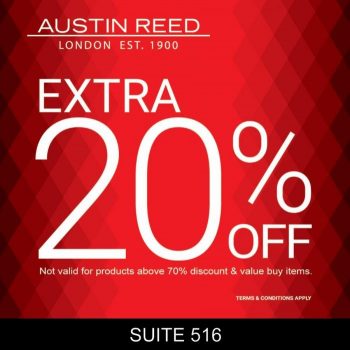 Austin-Reed-Extra-20-OFF-Sale-at-Johor-Premium-Outlets-350x350 - Apparels Bags Fashion Accessories Fashion Lifestyle & Department Store Johor Malaysia Sales 