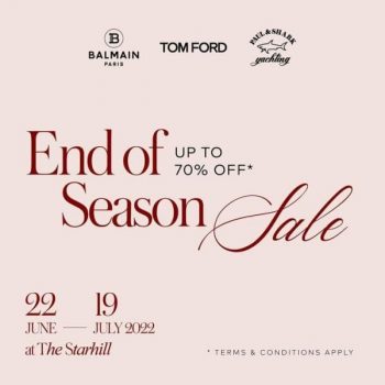 Balmain-Ford-Shark-End-of-Season-Sale-at-Starhill-Gallery-350x350 - Kuala Lumpur Malaysia Sales Others Selangor 