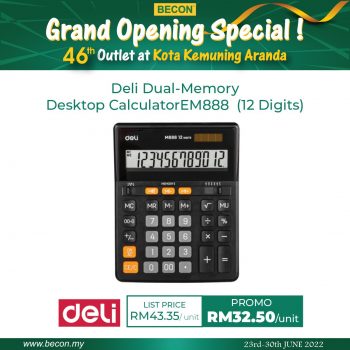 Becon-Stationery-Grand-Opening-Special-at-Kota-Kemuning-Aranda-10-350x350 - Books & Magazines Promotions & Freebies Selangor Stationery 