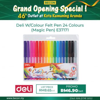 Becon-Stationery-Grand-Opening-Special-at-Kota-Kemuning-Aranda-13-350x350 - Books & Magazines Promotions & Freebies Selangor Stationery 