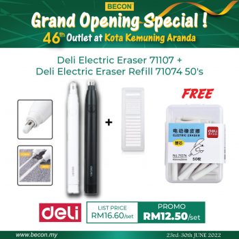 Becon-Stationery-Grand-Opening-Special-at-Kota-Kemuning-Aranda-14-350x350 - Books & Magazines Promotions & Freebies Selangor Stationery 