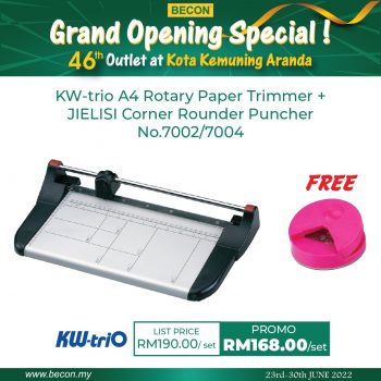 Becon-Stationery-Grand-Opening-Special-at-Kota-Kemuning-Aranda-8-350x350 - Books & Magazines Promotions & Freebies Selangor Stationery 