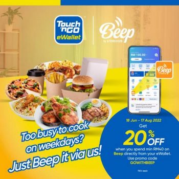 Beep-20-OFF-Promotion-with-Touch-n-Go-350x350 - Johor Kedah Kelantan Kuala Lumpur Melaka Negeri Sembilan Online Store Others Pahang Penang Perak Perlis Promotions & Freebies Putrajaya Sabah Sarawak Selangor Terengganu 