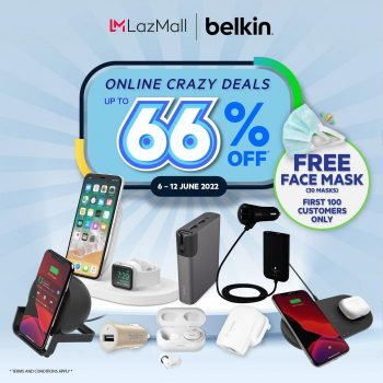 Belkin-Lazada-Promo-350x350 - Computer Accessories Electronics & Computers IT Gadgets Accessories Johor Kedah Kelantan Kuala Lumpur Melaka Negeri Sembilan Pahang Penang Perak Perlis Promotions & Freebies Putrajaya Sabah Sarawak Selangor Terengganu 