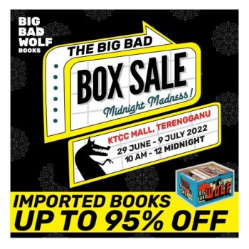 Big-Bad-Wolf-The-Big-Bad-Box-Sale-at-KTCC-Mall-Terengganu-350x350 - Books & Magazines Malaysia Sales Stationery Terengganu 
