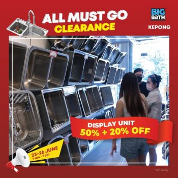 Big-Bath-Clearance-Sale-1-350x350 - Home & Garden & Tools Kuala Lumpur Sanitary & Bathroom Selangor Warehouse Sale & Clearance in Malaysia 