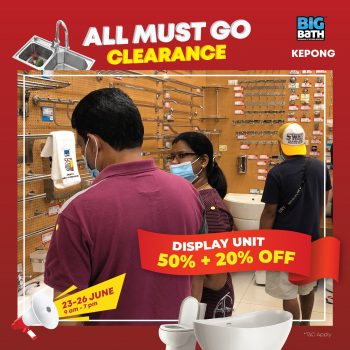 Big-Bath-Clearance-Sale-10-350x350 - Home & Garden & Tools Kuala Lumpur Sanitary & Bathroom Selangor Warehouse Sale & Clearance in Malaysia 