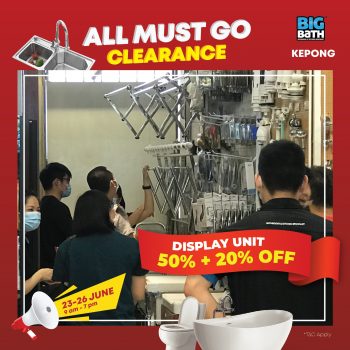 Big-Bath-Clearance-Sale-11-350x350 - Home & Garden & Tools Kuala Lumpur Sanitary & Bathroom Selangor Warehouse Sale & Clearance in Malaysia 