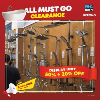 Big-Bath-Clearance-Sale-12-350x350 - Home & Garden & Tools Kuala Lumpur Sanitary & Bathroom Selangor Warehouse Sale & Clearance in Malaysia 