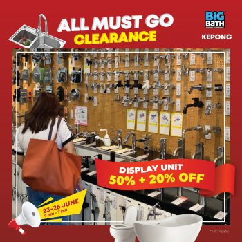 Big-Bath-Clearance-Sale-13-350x350 - Home & Garden & Tools Kuala Lumpur Sanitary & Bathroom Selangor Warehouse Sale & Clearance in Malaysia 