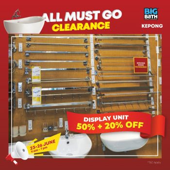 Big-Bath-Clearance-Sale-15-350x350 - Home & Garden & Tools Kuala Lumpur Sanitary & Bathroom Selangor Warehouse Sale & Clearance in Malaysia 