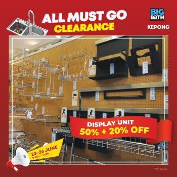 Big-Bath-Clearance-Sale-16-350x350 - Home & Garden & Tools Kuala Lumpur Sanitary & Bathroom Selangor Warehouse Sale & Clearance in Malaysia 