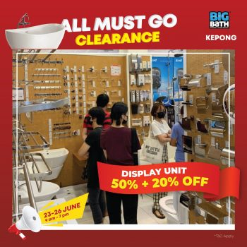 Big-Bath-Clearance-Sale-17-350x350 - Home & Garden & Tools Kuala Lumpur Sanitary & Bathroom Selangor Warehouse Sale & Clearance in Malaysia 