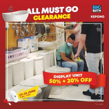 Big-Bath-Clearance-Sale-18-350x350 - Home & Garden & Tools Kuala Lumpur Sanitary & Bathroom Selangor Warehouse Sale & Clearance in Malaysia 