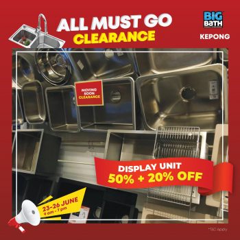 Big-Bath-Clearance-Sale-19-350x350 - Home & Garden & Tools Kuala Lumpur Sanitary & Bathroom Selangor Warehouse Sale & Clearance in Malaysia 