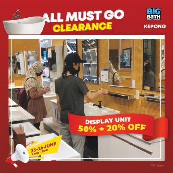 Big-Bath-Clearance-Sale-3-350x350 - Home & Garden & Tools Kuala Lumpur Sanitary & Bathroom Selangor Warehouse Sale & Clearance in Malaysia 