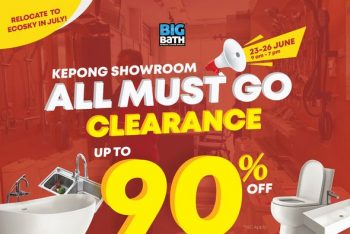 Big-Bath-Clearance-Sale-350x234 - Home & Garden & Tools Kuala Lumpur Sanitary & Bathroom Selangor Warehouse Sale & Clearance in Malaysia 