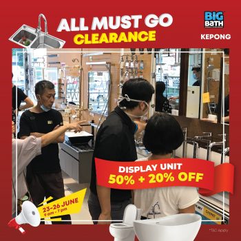Big-Bath-Clearance-Sale-9-350x350 - Home & Garden & Tools Kuala Lumpur Sanitary & Bathroom Selangor Warehouse Sale & Clearance in Malaysia 