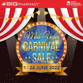 Big-Pharmacy-Mid-Year-Carnival-Sale-350x350 - Beauty & Health Cosmetics Health Supplements Johor Kedah Kelantan Kuala Lumpur Malaysia Sales Melaka Negeri Sembilan Online Store Pahang Penang Perak Perlis Personal Care Putrajaya Sabah Sarawak Selangor Skincare Terengganu 