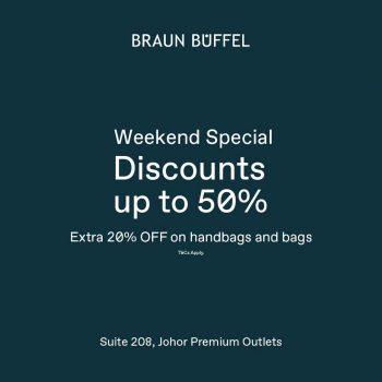 Braun-Buffel-Weekend-Sale-at-Johor-Premium-Outlets-350x350 - Fashion Accessories Fashion Lifestyle & Department Store Johor Malaysia Sales Wallets 