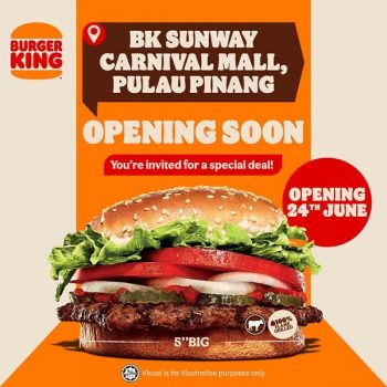 Burger-King-Opening-Deal-at-Sunway-Carnival-Mall-350x350 - Beverages Burger Fast Food Food , Restaurant & Pub Penang Promotions & Freebies 
