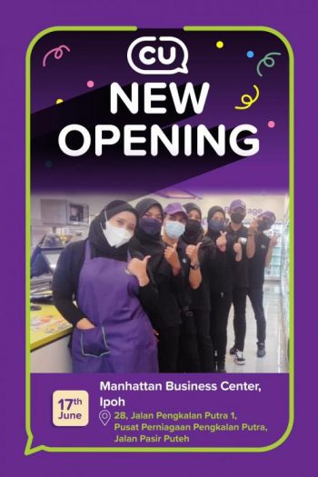 CU-Opening-Promotion-at-Manhattan-Business-Center-Ipoh-350x525 - Beverages Food , Restaurant & Pub Perak Promotions & Freebies Supermarket & Hypermarket 