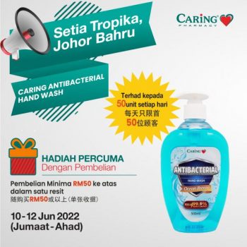 Caring-Pharmacy-Opening-Promotion-at-Setia-Tropika-Johor-Bahru-1-350x350 - Beauty & Health Cosmetics Health Supplements Johor Personal Care Promotions & Freebies Skincare 