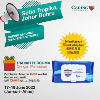 Caring-Pharmacy-Opening-Promotion-at-Setia-Tropika-Johor-Bahru-2-350x350 - Beauty & Health Cosmetics Health Supplements Johor Personal Care Promotions & Freebies Skincare 