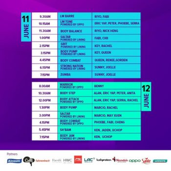 Celebrity-Fitness-Fitathlon-at-Fahrenheit88-1-350x349 - Events & Fairs Fitness Kuala Lumpur Selangor Sports,Leisure & Travel 