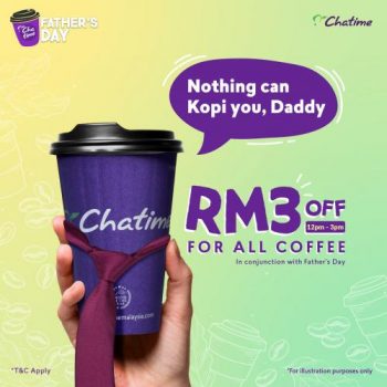 Chatime-Fathers-Day-Promotion-350x350 - Beverages Food , Restaurant & Pub Johor Kedah Kelantan Kuala Lumpur Melaka Negeri Sembilan Pahang Penang Perak Perlis Promotions & Freebies Putrajaya Sabah Sarawak Selangor Terengganu 