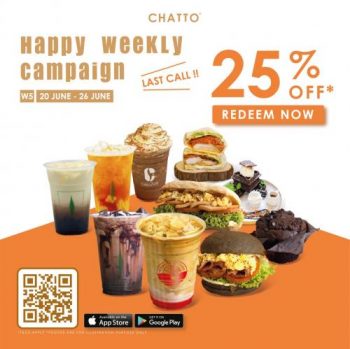 Chatto-Happy-Weekly-Campaign-Promotion-350x349 - Beverages Food , Restaurant & Pub Johor Kedah Kelantan Kuala Lumpur Melaka Negeri Sembilan Pahang Penang Perak Perlis Promotions & Freebies Putrajaya Sabah Sarawak Selangor Terengganu 