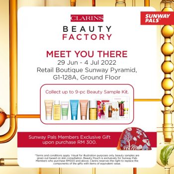 Clarins-Beauty-Factory-Free-Beauty-Pouch-Deal-350x350 - Beauty & Health Personal Care Promotions & Freebies Selangor Skincare 