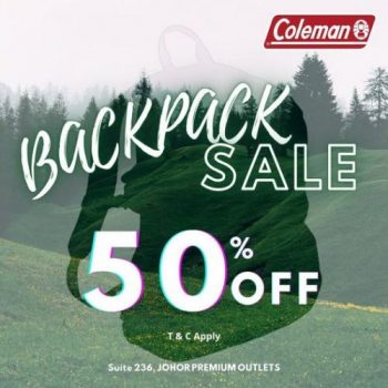 Coleman-Backpack-Sale-at-Johor-Premium-Outlets-350x350 - Johor Malaysia Sales Others 