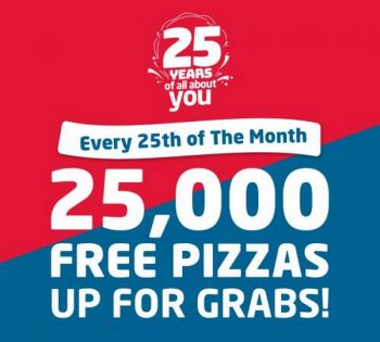 Dominos-Pizza-FREE-Pizza-Promotion-350x315 - Beverages Food , Restaurant & Pub Johor Kedah Kelantan Kuala Lumpur Melaka Negeri Sembilan Online Store Pahang Penang Perak Perlis Pizza Promotions & Freebies Putrajaya Sabah Sarawak Selangor Terengganu 