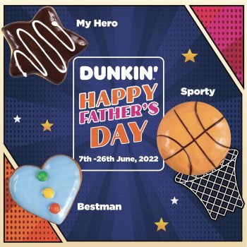 Dunkin-Fathers-Day-Donuts-350x350 - Beverages Food , Restaurant & Pub Johor Kedah Kelantan Kuala Lumpur Melaka Negeri Sembilan Pahang Penang Perak Perlis Promotions & Freebies Putrajaya Sabah Sarawak Selangor Terengganu 
