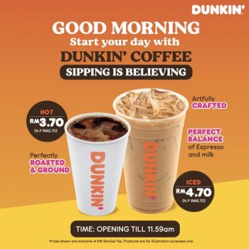 Dunkin-Special-Deal-at-NU-Sentral-350x350 - Beverages Food , Restaurant & Pub Kuala Lumpur Promotions & Freebies Selangor 