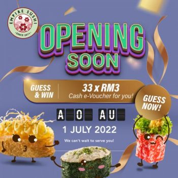 Empire-Sushi-Opening-Promotion-at-Setiawangsa-350x350 - Beverages Food , Restaurant & Pub Kuala Lumpur Promotions & Freebies Selangor Sushi 